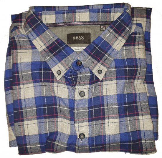 Brax 419030 Shirt Blue - Η τρελή προσφορά του Απριλίου της Motley - 