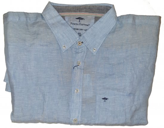 Fynch-Hatton 6152 Shirt Blue - Η τρελή προσφορά του Απριλίου της Motley - 