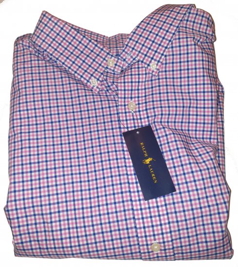 Ralph Lauren TC6D Shirt Pink/Royal - Η τρελή προσφορά του Απριλίου της Motley - 