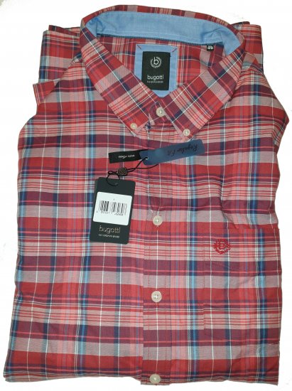 Bugatti 78315 Shirt Red - Η τρελή προσφορά του Απριλίου της Motley - 