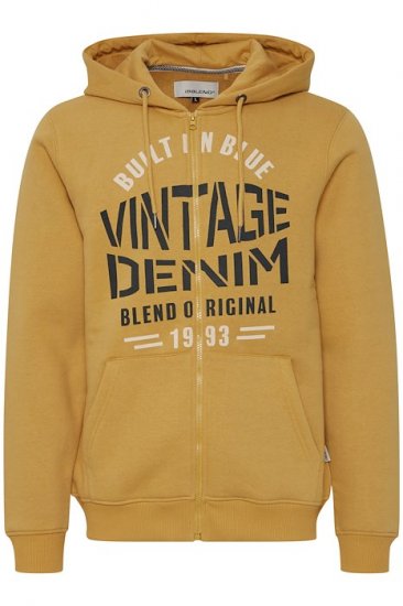 Blend Hoodie 4276 "Vintage Denim" Orange - φούτερ/Φούτερ με κουκούλα - φούτερ/Φούτερ με κουκούλα ανδρικά μεγάλα μεγέθη 