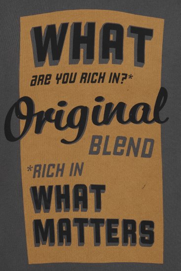 Blend Hoodie 4285 Asphalt Grey - φούτερ/Φούτερ με κουκούλα - φούτερ/Φούτερ με κουκούλα ανδρικά μεγάλα μεγέθη 