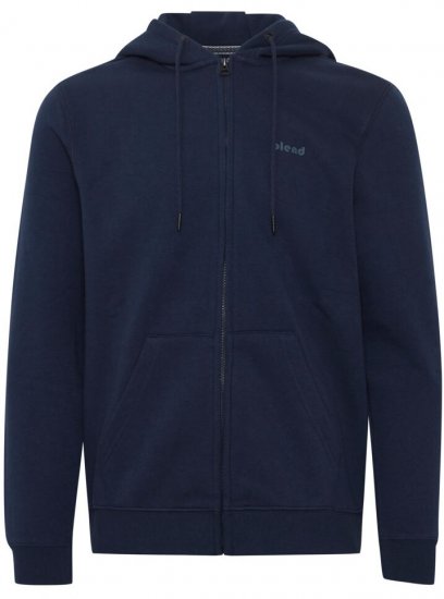 Blend Hoodie 4494 Dress Blues - φούτερ/Φούτερ με κουκούλα - φούτερ/Φούτερ με κουκούλα ανδρικά μεγάλα μεγέθη 