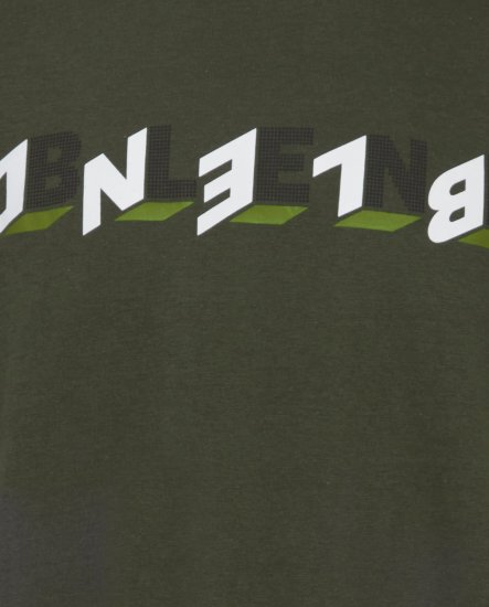 Blend 4795 T-Shirt Forest Night Green - Μακό μπλουζάκια - Aνδρικά μπλουζεσ μεγάλα μεγέθη