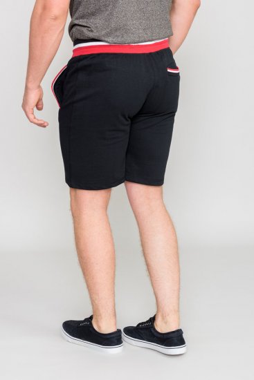 D555 DAGENHAM Jersey Shorts Black - Αθλητικές φόρμες/σορτσάκια - Αθλητικές Φόρμες ανδρικεσ μεγάλα μεγέθη