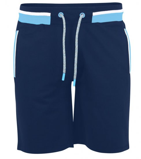 D555 DAGENHAM Jersey Shorts Navy - Αθλητικές φόρμες/σορτσάκια - Αθλητικές Φόρμες ανδρικεσ μεγάλα μεγέθη