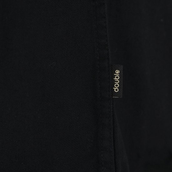 Double Outfitters GS-5126 Πουκάμισο με τρουκς Μαύρο - Πουκάμισα - Aνδρικά πουκαμισα μεγαλα μεγάλα μεγέθη