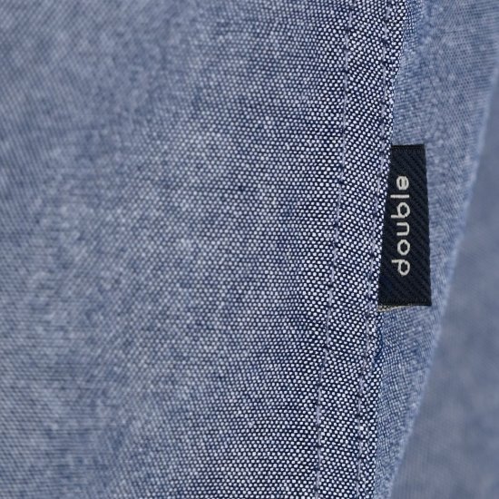 Double Outfitters GS-5225 Πουκάμισο Oxford Γαλάζιο - Πουκάμισα - Aνδρικά πουκαμισα μεγαλα μεγάλα μεγέθη