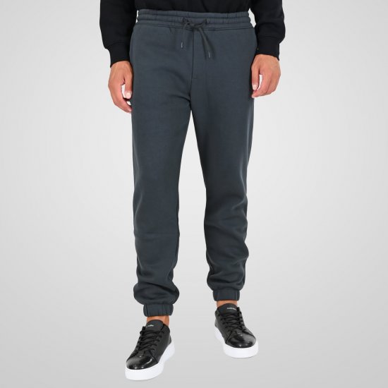 Double Outfitters MPAN-6055 Παντελόνι φόρμας Ανθρακί - Αθλητικές φόρμες/σορτσάκια - Αθλητικές Φόρμες ανδρικεσ μεγάλα μεγέθη