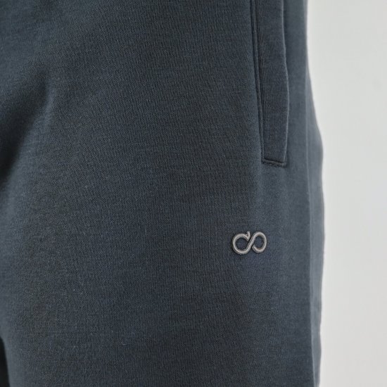 Double Outfitters MPAN-6055 Παντελόνι φόρμας Ανθρακί - Αθλητικές φόρμες/σορτσάκια - Αθλητικές Φόρμες ανδρικεσ μεγάλα μεγέθη