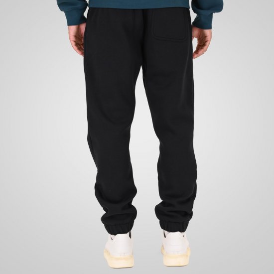 Double Outfitters MPAN-6055 Παντελόνι φόρμας Μαύρο - Αθλητικές φόρμες/σορτσάκια - Αθλητικές Φόρμες ανδρικεσ μεγάλα μεγέθη