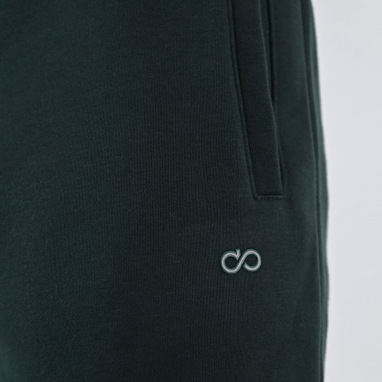 Double Outfitters MPAN-6055 Παντελόνι φόρμας Σκούρο πράσινο - Αθλητικές φόρμες/σορτσάκια - Αθλητικές Φόρμες ανδρικεσ μεγάλα μεγέθη