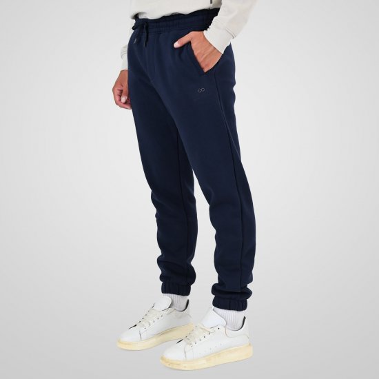Double Outfitters MPAN-6055 Παντελόνι φόρμας Μπλε μαρέν - Αθλητικές φόρμες/σορτσάκια - Αθλητικές Φόρμες ανδρικεσ μεγάλα μεγέθη
