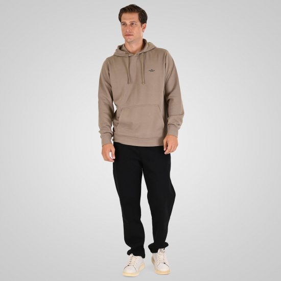 Double Outfitters MPAN-6056 Παντελόνι φόρμας Μαύρο - Αθλητικές φόρμες/σορτσάκια - Αθλητικές Φόρμες ανδρικεσ μεγάλα μεγέθη
