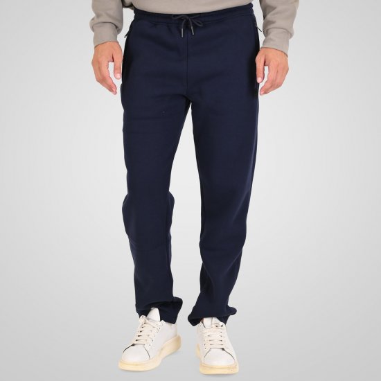 Double Outfitters MPAN-6056 Παντελόνι φόρμας Μπλε μαρέν - Αθλητικές φόρμες/σορτσάκια - Αθλητικές Φόρμες ανδρικεσ μεγάλα μεγέθη