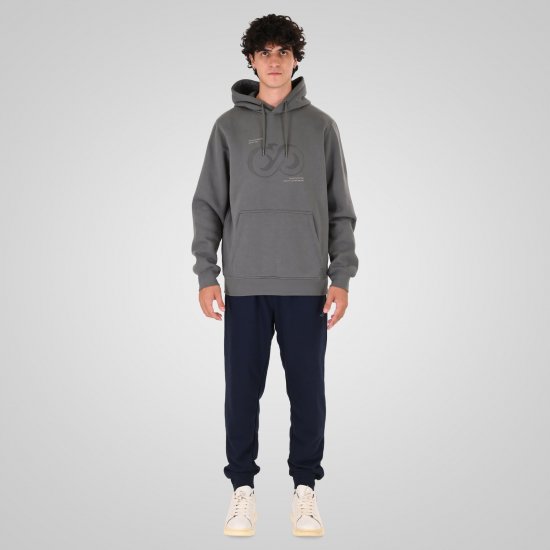 Double Outfitters MPAN-6057 Παντελόνι φόρμας Μπλε μαρέν - Αθλητικές φόρμες/σορτσάκια - Αθλητικές Φόρμες ανδρικεσ μεγάλα μεγέθη
