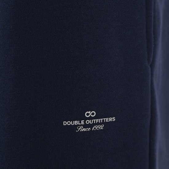 Double Outfitters MPAN-6057 Παντελόνι φόρμας Μπλε μαρέν - Αθλητικές φόρμες/σορτσάκια - Αθλητικές Φόρμες ανδρικεσ μεγάλα μεγέθη