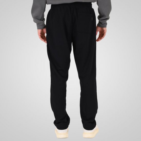 Double Outfitters MPAN-6058 Παντελόνι φόρμας Μαύρο - Αθλητικές φόρμες/σορτσάκια - Αθλητικές Φόρμες ανδρικεσ μεγάλα μεγέθη