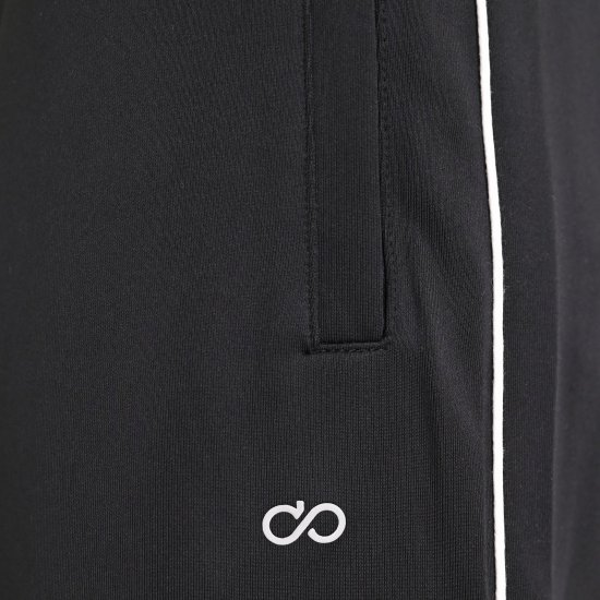 Double Outfitters MPAN-6061 Παντελόνι φόρμας Μαύρο - Αθλητικές φόρμες/σορτσάκια - Αθλητικές Φόρμες ανδρικεσ μεγάλα μεγέθη