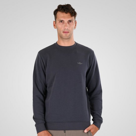 Double Outfitters MTOP-1141 Φούτερ Ανθρακί - φούτερ/Φούτερ με κουκούλα - φούτερ/Φούτερ με κουκούλα ανδρικά μεγάλα μεγέθη 