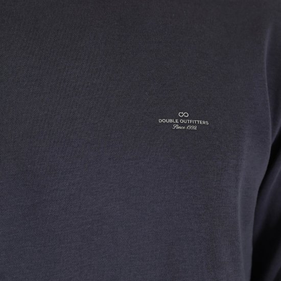 Double Outfitters MTOP-1141 Φούτερ Ανθρακί - φούτερ/Φούτερ με κουκούλα - φούτερ/Φούτερ με κουκούλα ανδρικά μεγάλα μεγέθη 
