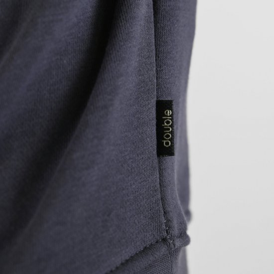 Double Outfitters MTOP-1141 Φούτερ Ανθρακί - φούτερ/Φούτερ με κουκούλα - φούτερ/Φούτερ με κουκούλα ανδρικά μεγάλα μεγέθη 