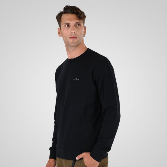 Double Outfitters MTOP-1141 Φούτερ Μαύρο - φούτερ/Φούτερ με κουκούλα - φούτερ/Φούτερ με κουκούλα ανδρικά μεγάλα μεγέθη 