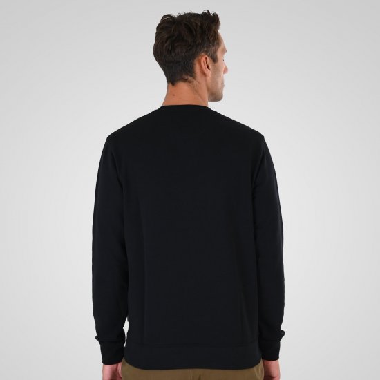 Double Outfitters MTOP-1141 Φούτερ Μαύρο - φούτερ/Φούτερ με κουκούλα - φούτερ/Φούτερ με κουκούλα ανδρικά μεγάλα μεγέθη 