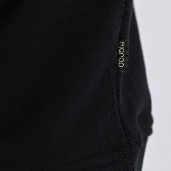 Double Outfitters MTOP-1141 Φούτερ Μαύρο - φούτερ/Φούτερ με κουκούλα - φούτερ/Φούτερ με κουκούλα ανδρικά μεγάλα μεγέθη 