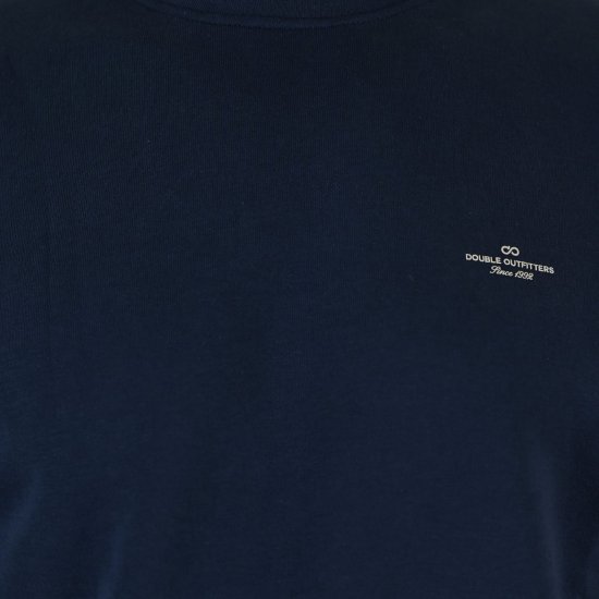 Double Outfitters MTOP-1141 Φούτερ Μπλε μαρέν - φούτερ/Φούτερ με κουκούλα - φούτερ/Φούτερ με κουκούλα ανδρικά μεγάλα μεγέθη 
