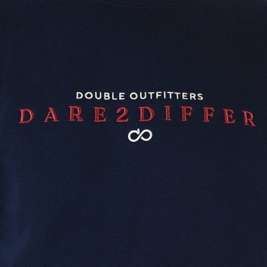 Double Outfitters MTOP-1151 Φούτερ Μπλε μαρέν - φούτερ/Φούτερ με κουκούλα - φούτερ/Φούτερ με κουκούλα ανδρικά μεγάλα μεγέθη 