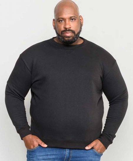 Rockford Sweat Sweatshirt Black - φούτερ/Φούτερ με κουκούλα - φούτερ/Φούτερ με κουκούλα ανδρικά μεγάλα μεγέθη 