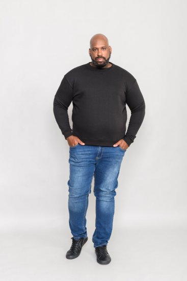 Rockford Sweat Sweatshirt Black - φούτερ/Φούτερ με κουκούλα - φούτερ/Φούτερ με κουκούλα ανδρικά μεγάλα μεγέθη 