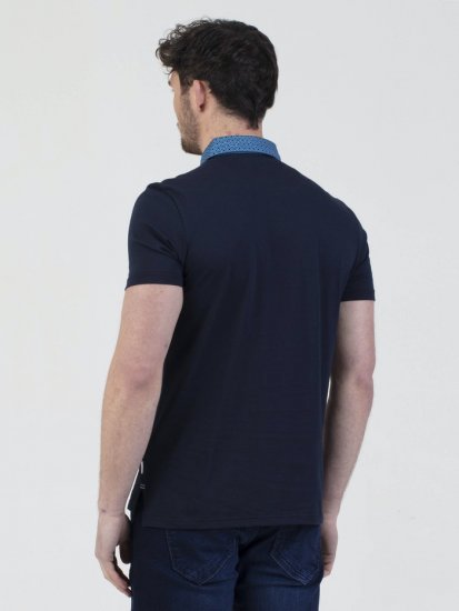 Mish Mash Stanbul Polo Navy - Πόλο μπλουζάκια - Aνδρικά μπλουζακια πολο μεγάλα μεγέθη