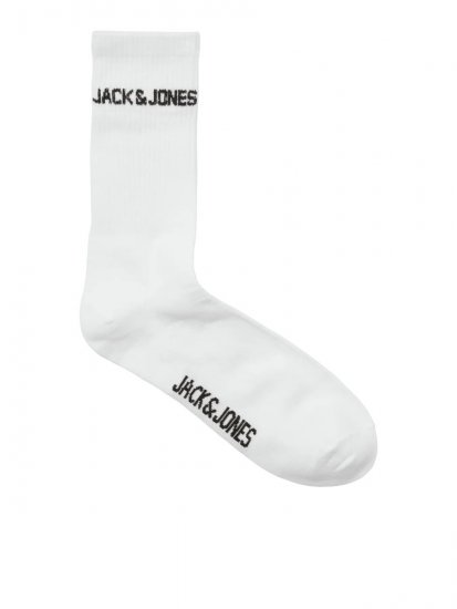 Jack & Jones Melvin Κάλτσες τένις Λευκό 3-pack - Εσώρουχα/Μαγιό - Aνδρικά Εσώρουχα μεγάλα μεγέθη