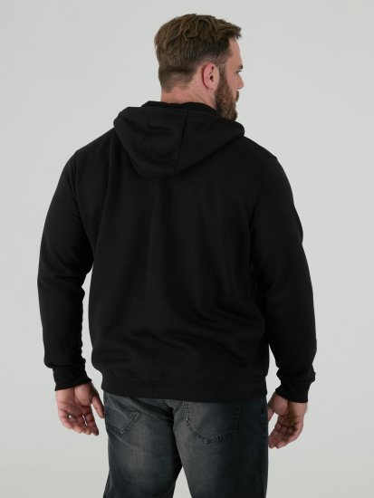 D555 Cantor Hoodie Black - φούτερ/Φούτερ με κουκούλα - φούτερ/Φούτερ με κουκούλα ανδρικά μεγάλα μεγέθη 