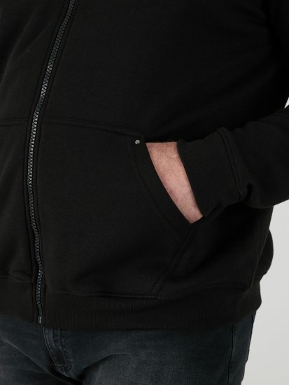 D555 Cantor Hoodie Black - φούτερ/Φούτερ με κουκούλα - φούτερ/Φούτερ με κουκούλα ανδρικά μεγάλα μεγέθη 