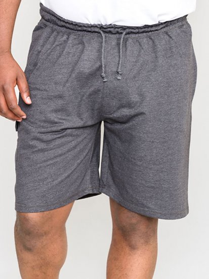 D555 John "Lightweight" Jog shorts Grey - Αθλητικές φόρμες/σορτσάκια - Αθλητικές Φόρμες ανδρικεσ μεγάλα μεγέθη