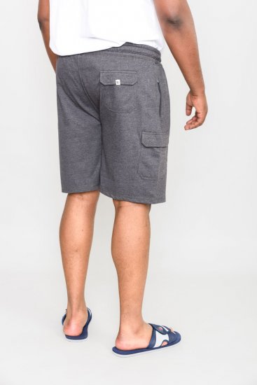 D555 John "Lightweight" Jog shorts Grey - Αθλητικές φόρμες/σορτσάκια - Αθλητικές Φόρμες ανδρικεσ μεγάλα μεγέθη