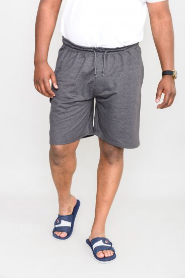 D555 John "Lightweight" Jog shorts Grey - Αθλητικές φόρμες/σορτσάκια - Αθλητικές Φόρμες ανδρικεσ μεγάλα μεγέθη