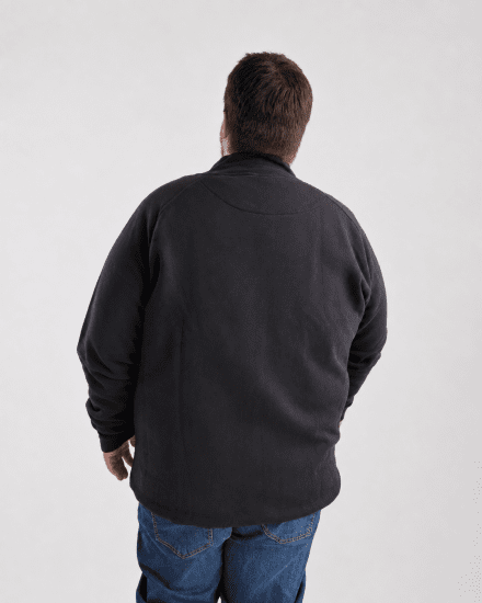 Motley Denim London Sweatshirt Black - φούτερ/Φούτερ με κουκούλα - φούτερ/Φούτερ με κουκούλα ανδρικά μεγάλα μεγέθη 