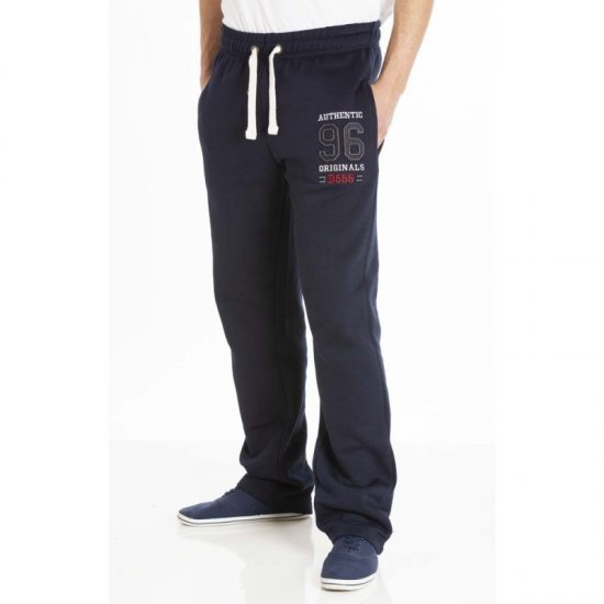 D555 Portland Sweatpants Navy - Αθλητικές φόρμες/σορτσάκια - Αθλητικές Φόρμες ανδρικεσ μεγάλα μεγέθη