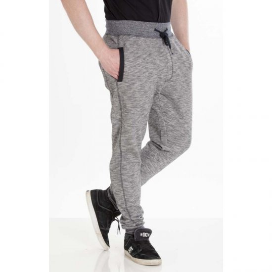 D555 Denzel Sweatpants Grey - Αθλητικές φόρμες/σορτσάκια - Αθλητικές Φόρμες ανδρικεσ μεγάλα μεγέθη