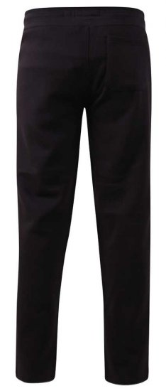 D555 Chilworth Open Hem Jogger Black - Αθλητικές φόρμες/σορτσάκια - Αθλητικές Φόρμες ανδρικεσ μεγάλα μεγέθη