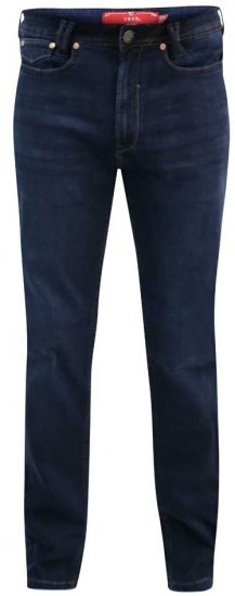 D555 Springfield 1959 Fit Stretch Jeans Dark Navy - Τζιν και παντελόνια - Aνδρικα τζιν παντελόνια μεγάλα μεγέθη