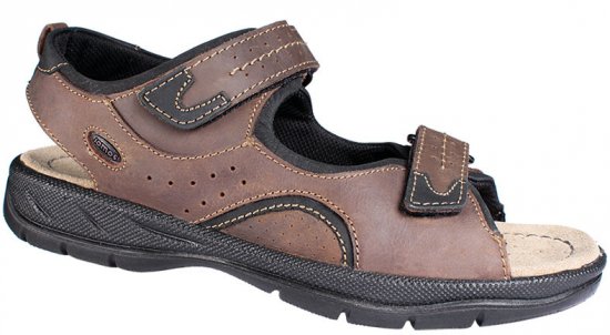 Jomos 503606 Sandals Dark Brown - Ανδρικά Παπούτσια 40-52 - 