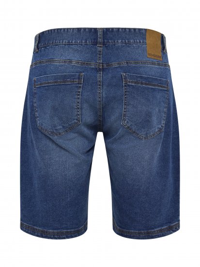North Latitude 51336 denim σορτς σε μπλε - Σορτς - Aνδρικεσ βερμουδεσ μεγαλα μεγάλα μεγέθη