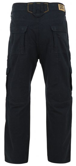 Kam Jeans Cargo pants Black TALL SIZES - ΑΝΔΡΙΚΑ ΡΟΥΧΑ MT-6XLT - Μεγέθη TALL