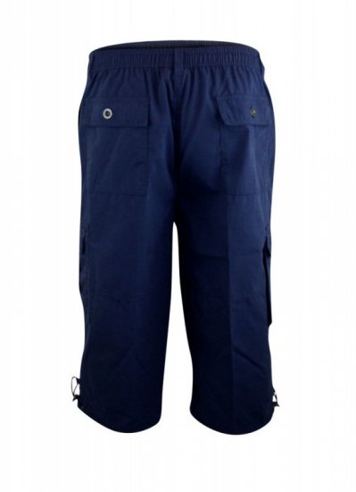 D555 Mason Cargo Shorts Navy - Σορτς - Aνδρικεσ βερμουδεσ μεγαλα μεγάλα μεγέθη
