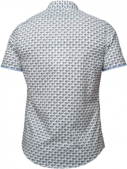 Mish Mash Tadley Mint-Navy - Πουκάμισα - Aνδρικά πουκαμισα μεγαλα μεγάλα μεγέθη